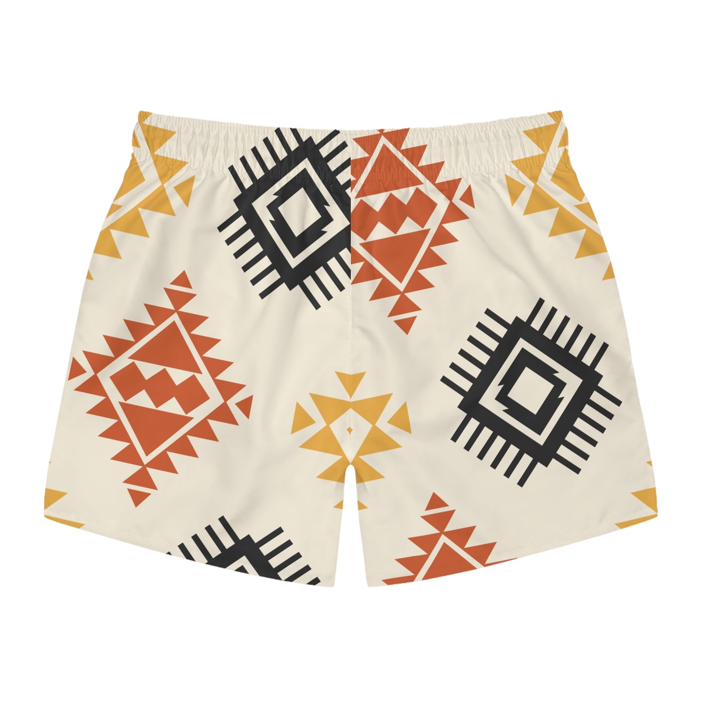 INDIE Off White Swim Shorts