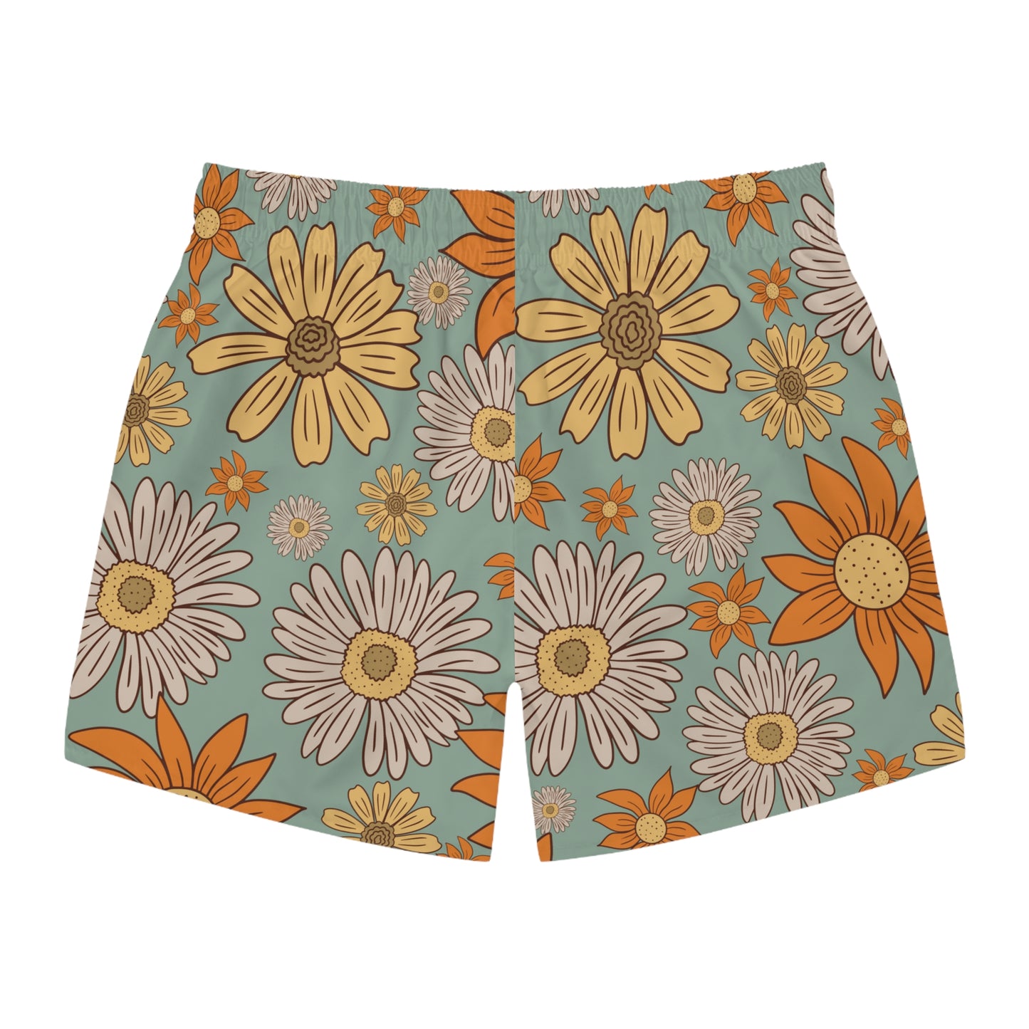 Cali Country Flower Swim Shorts