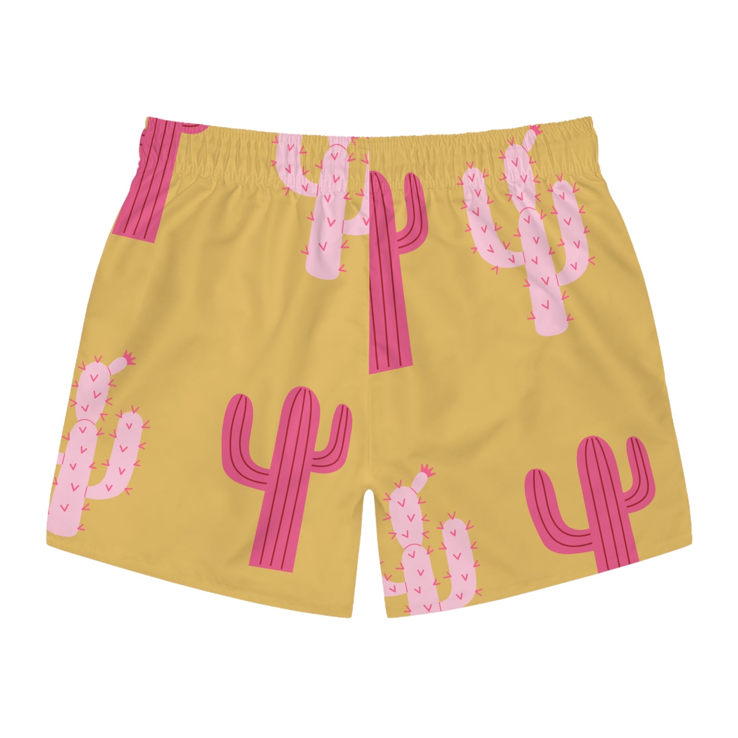 Pink Cacti Swim Shorts