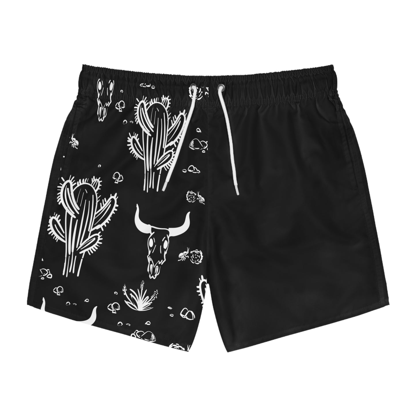 CACTUS Black Swim Shorts