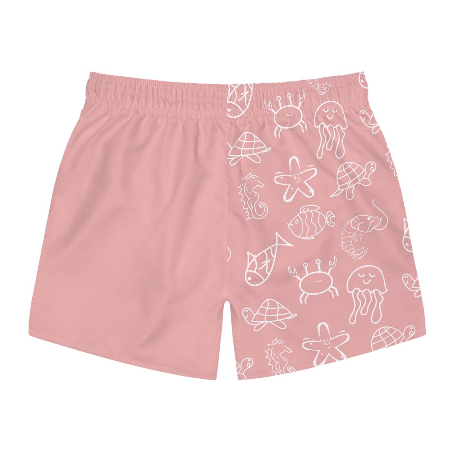 Pink Ocean Swim Shorts