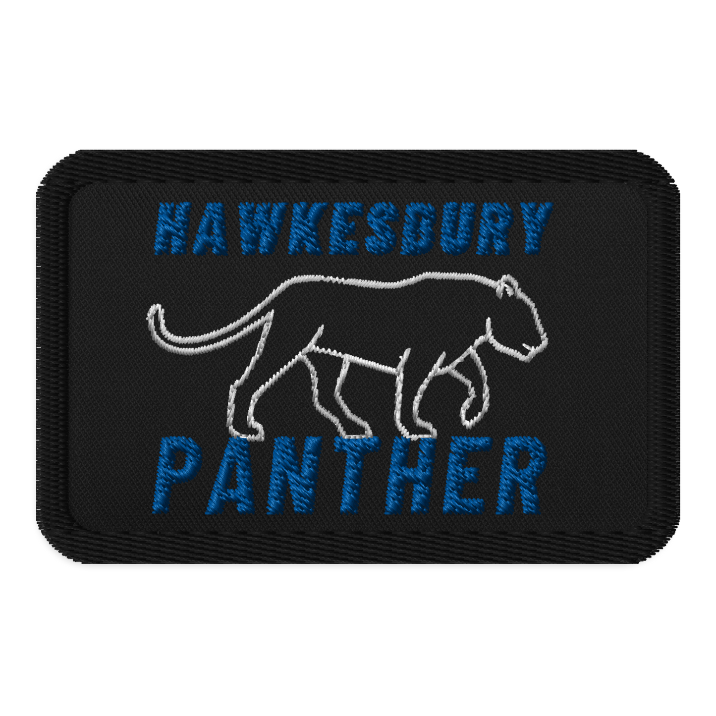 Hawkesbury Panther Embroidered patches