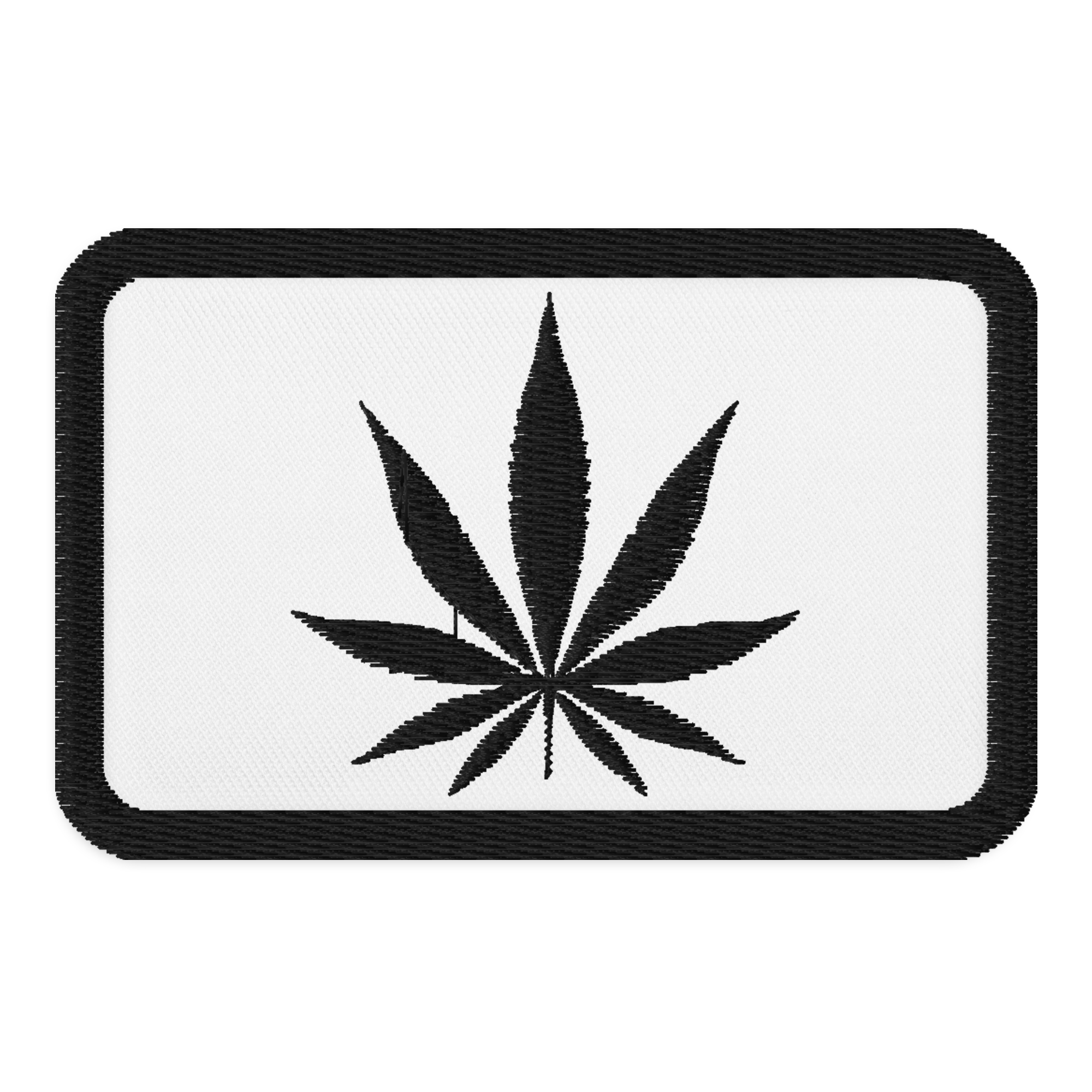 Marijuana leaf embroidered patch – Urban Outwest