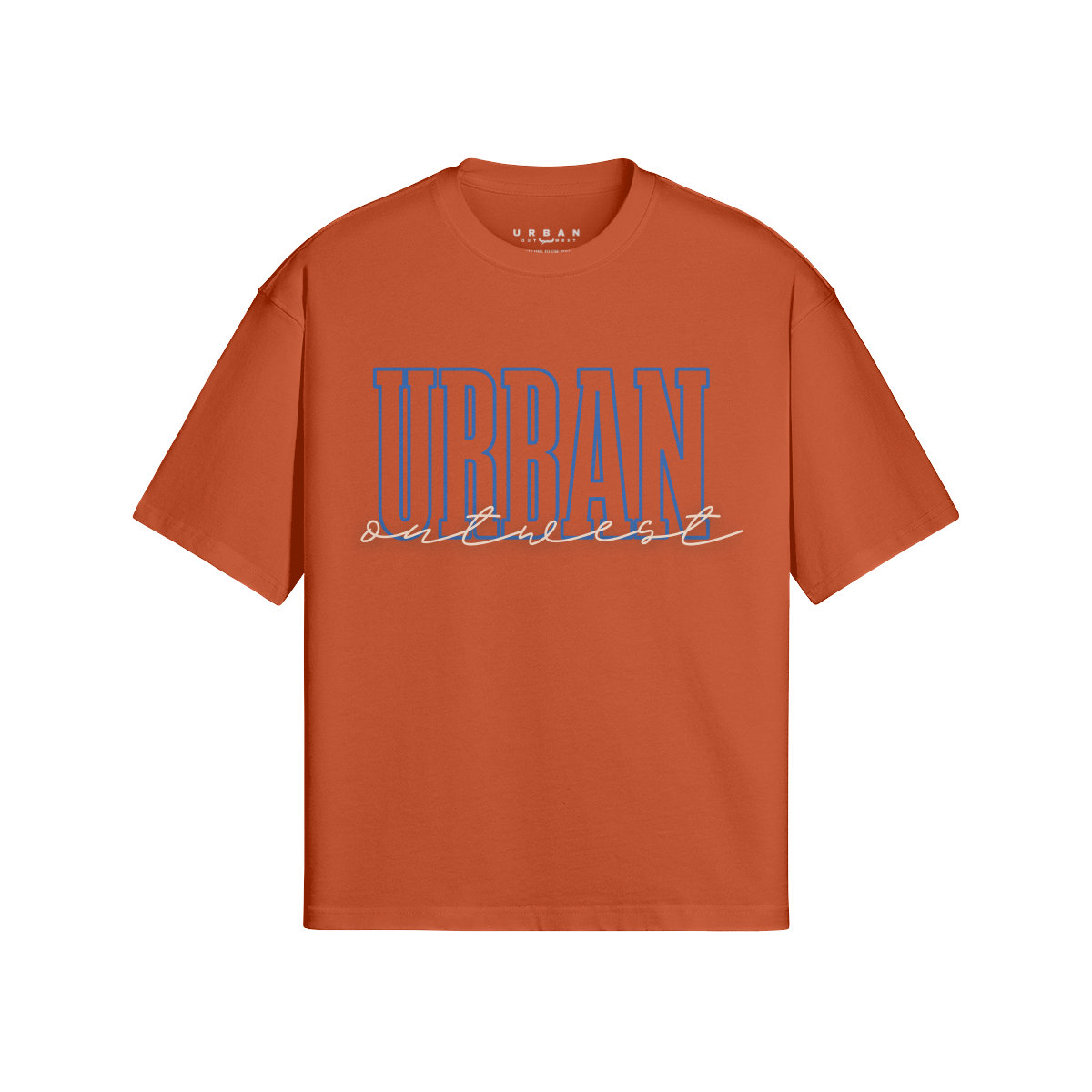 Slab City Urban Boxy Men's Tee "Orange"