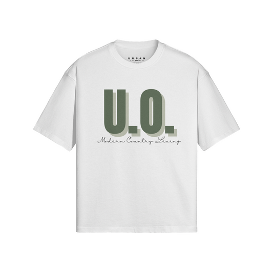 UO Men's Boxy Tee "White"