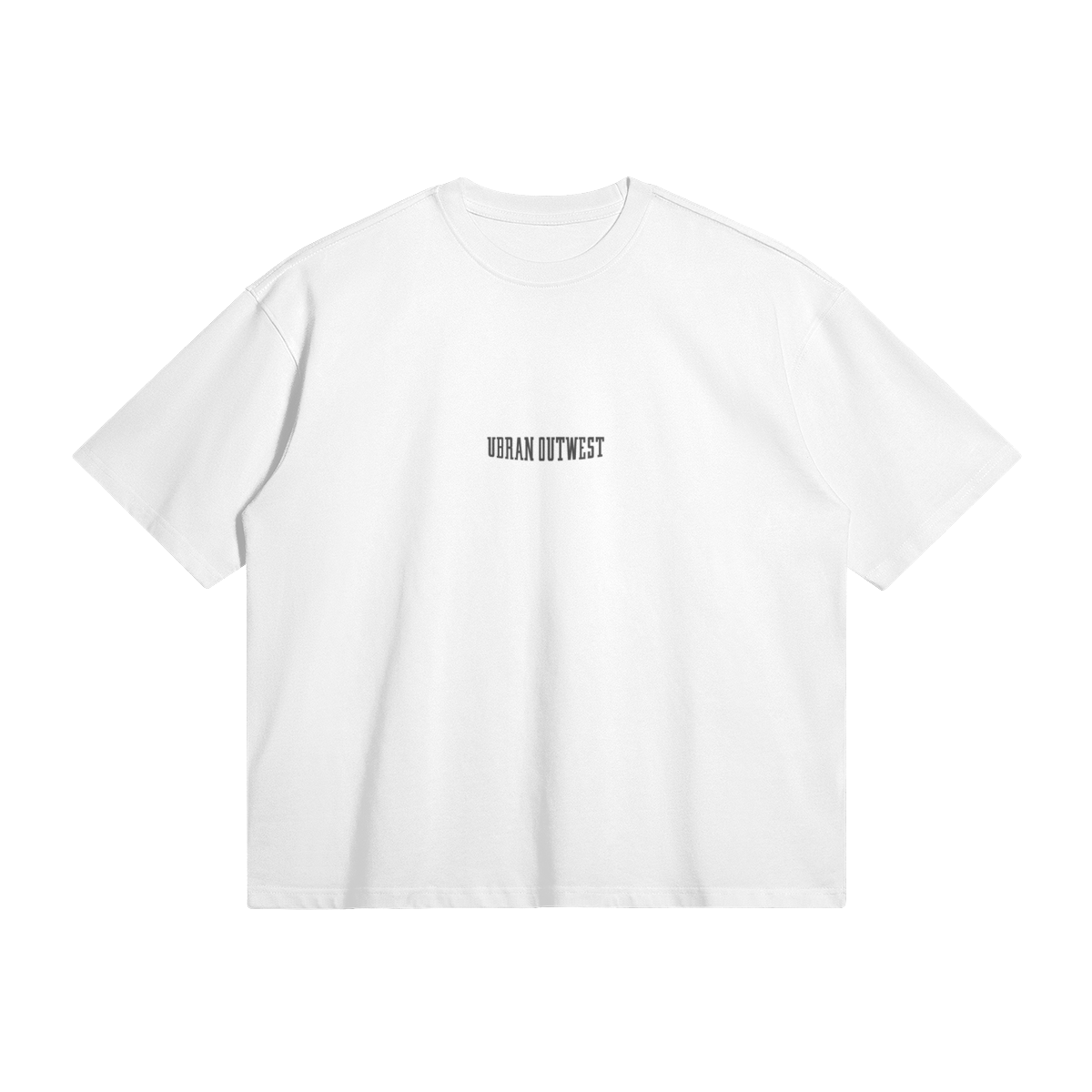 Stay Litty Oversized Boxy Tee 'White"