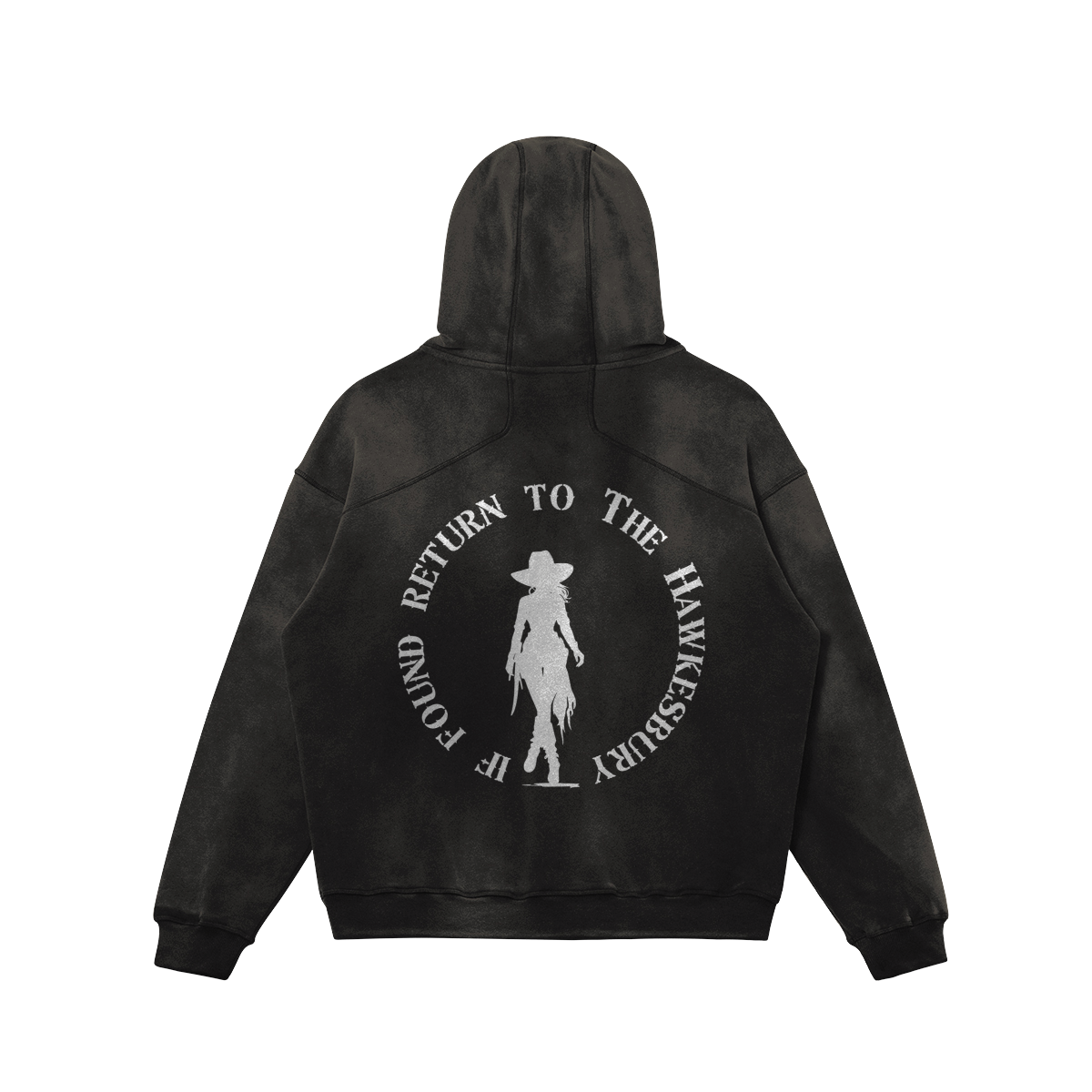 ‘Return to Hawkesbury’ Oversized Women’s Embroidered Hoodie