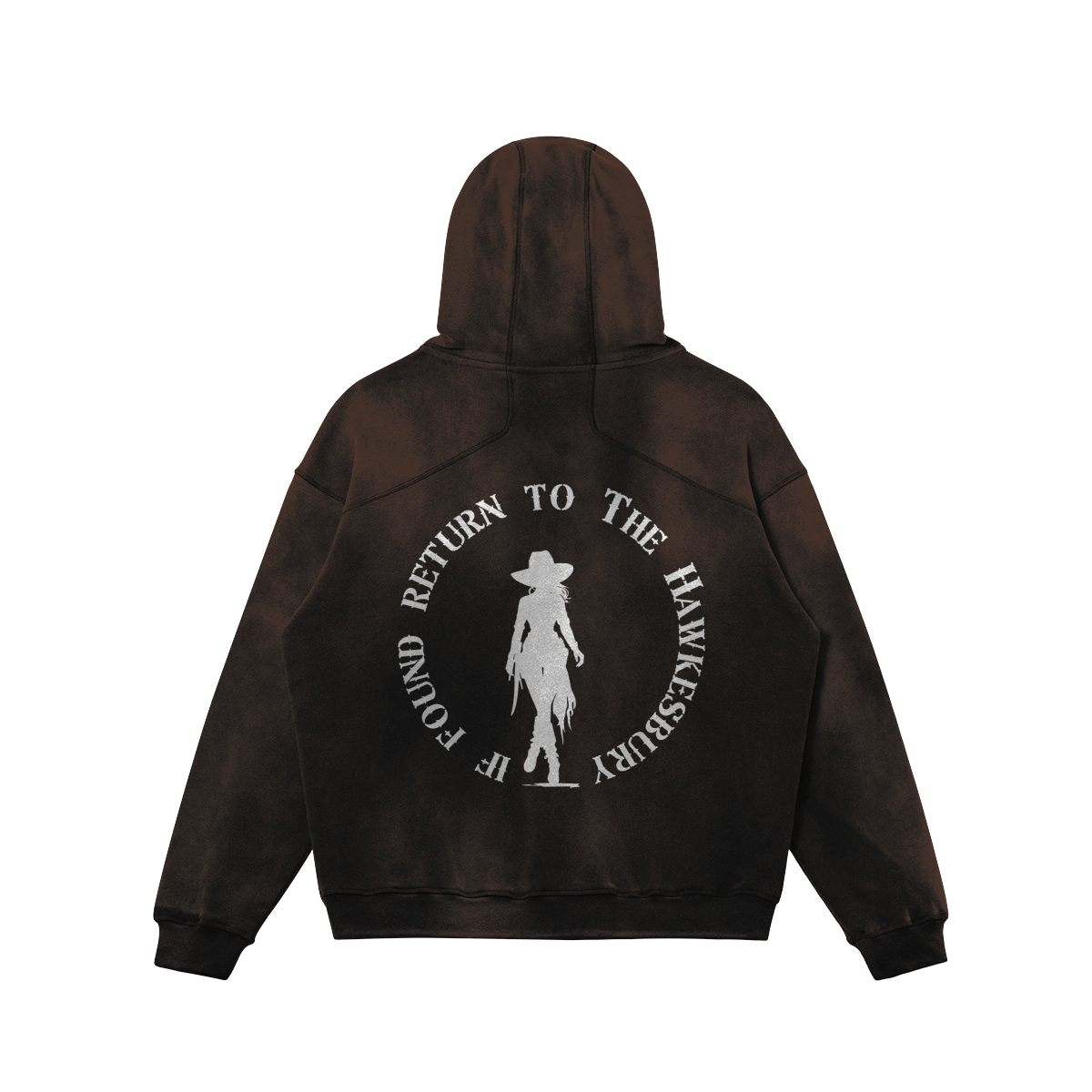 ‘Return to Hawkesbury’ Oversized Women’s Embroidered Hoodie