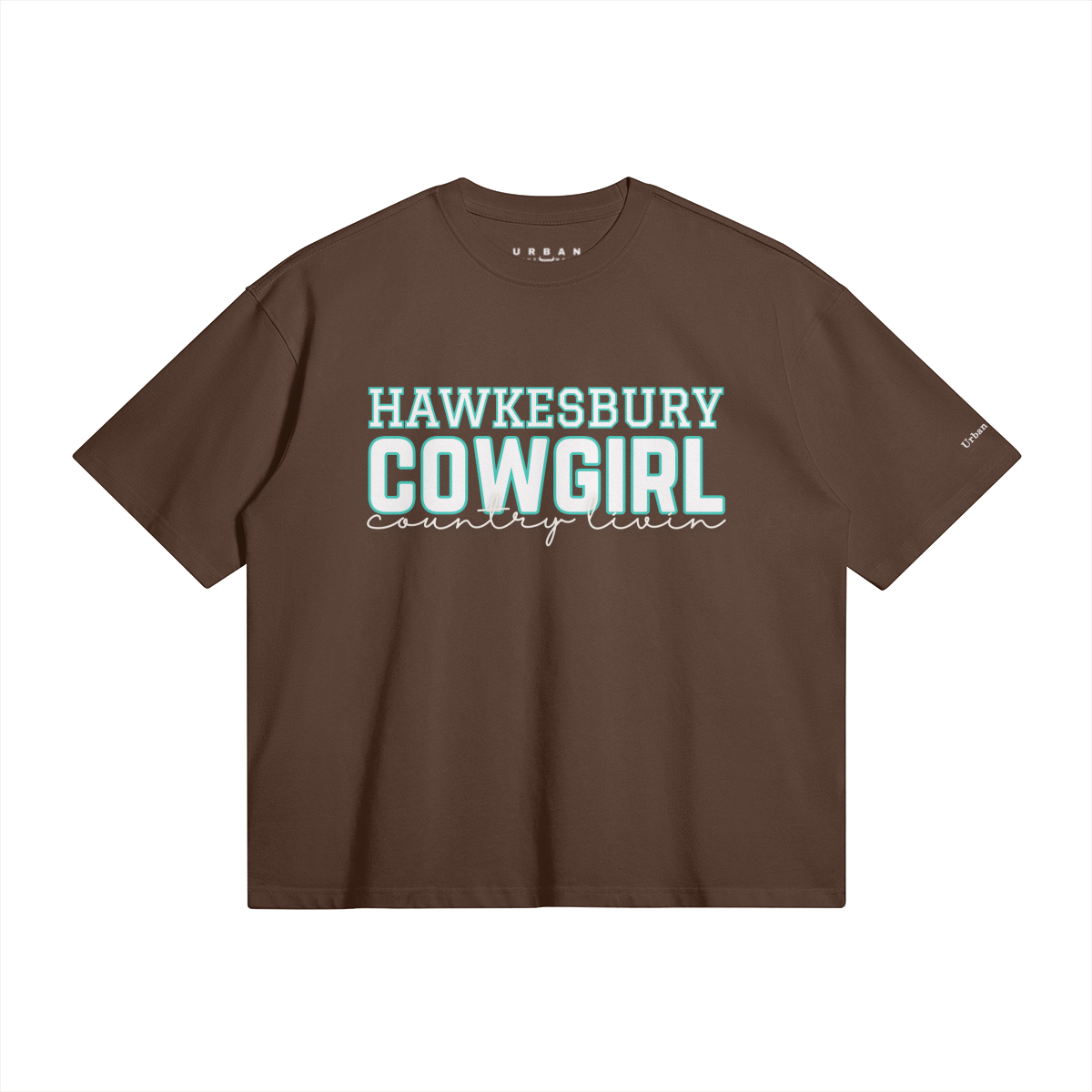 Hawkesbury Cowgirl country livin Women's Boxy Tee