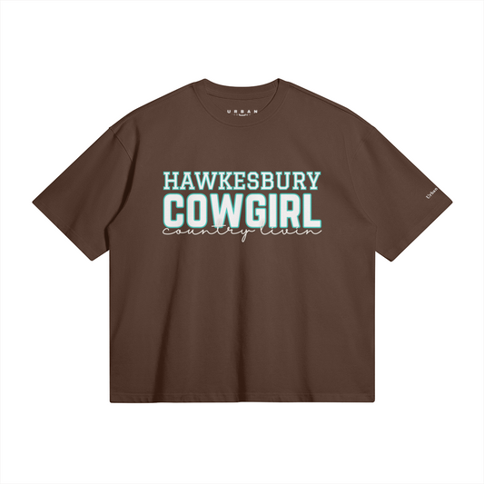 Hawkesbury Cowgirl country livin Women's Boxy Tee