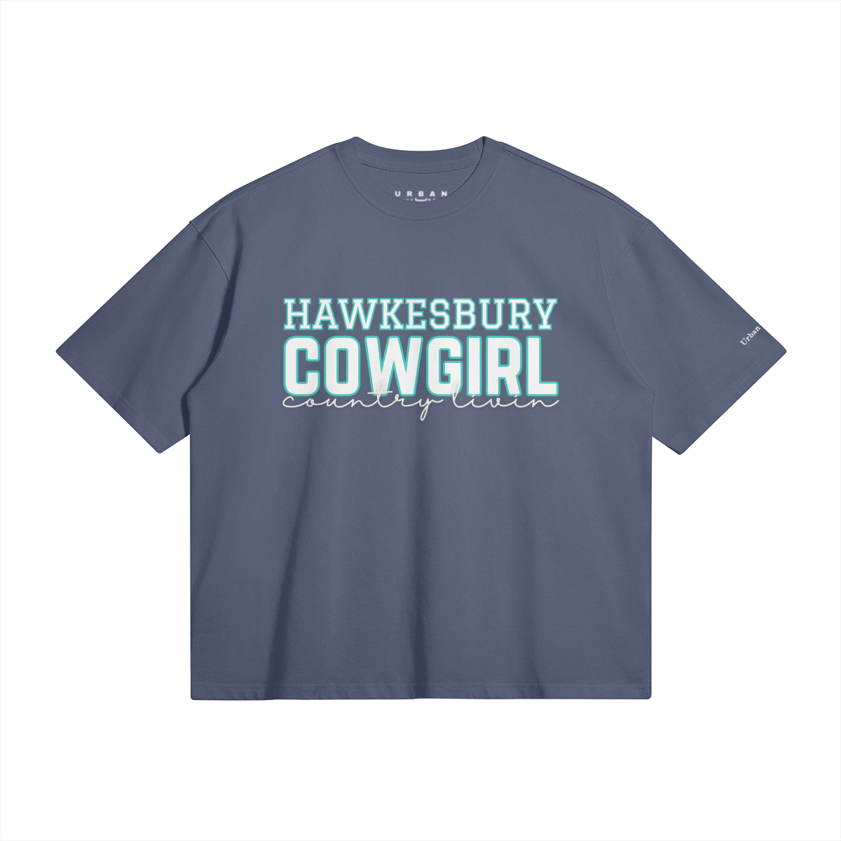 Hawkesbury Cowgirl country livin Women's Boxy Tee